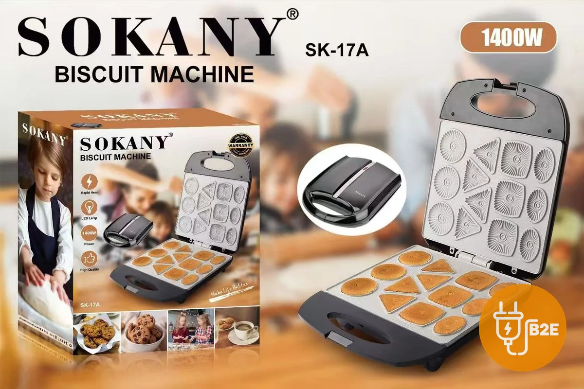 Sokany Biscuit / Cake Machine 1400W (SK-17A)