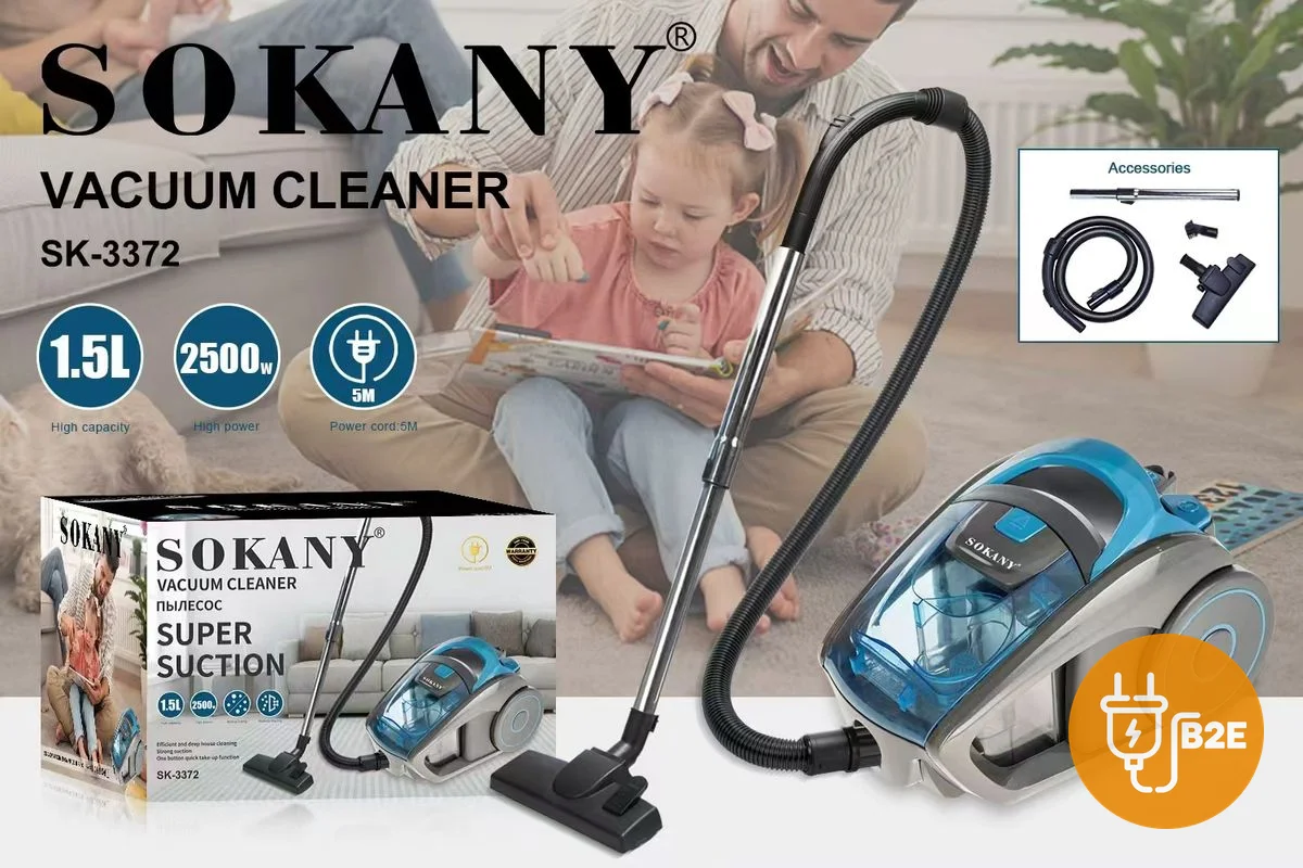 Sokany Vacuum Cleaner 2500W (SK-3372)