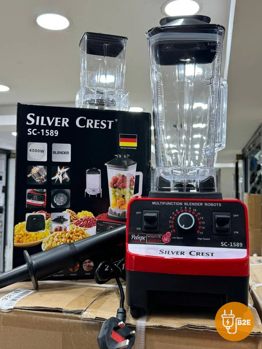 Silver Crest Double-Jug Blender (SC-1589)