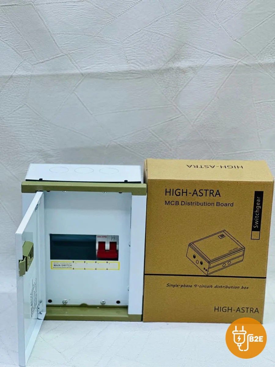 High-Astra MCB Distribution Board — 6 Way - 2
