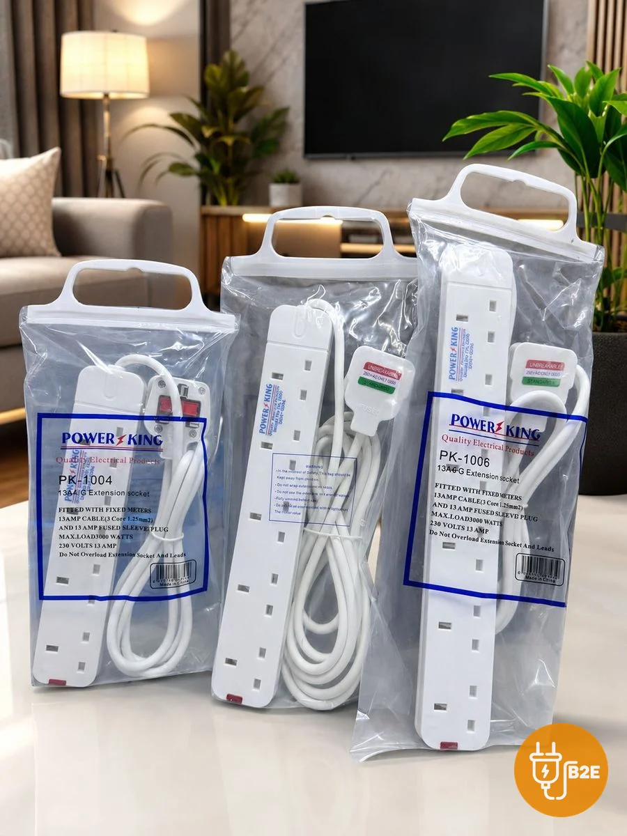 Power King 6-Way Extension Socket (PK-1006)