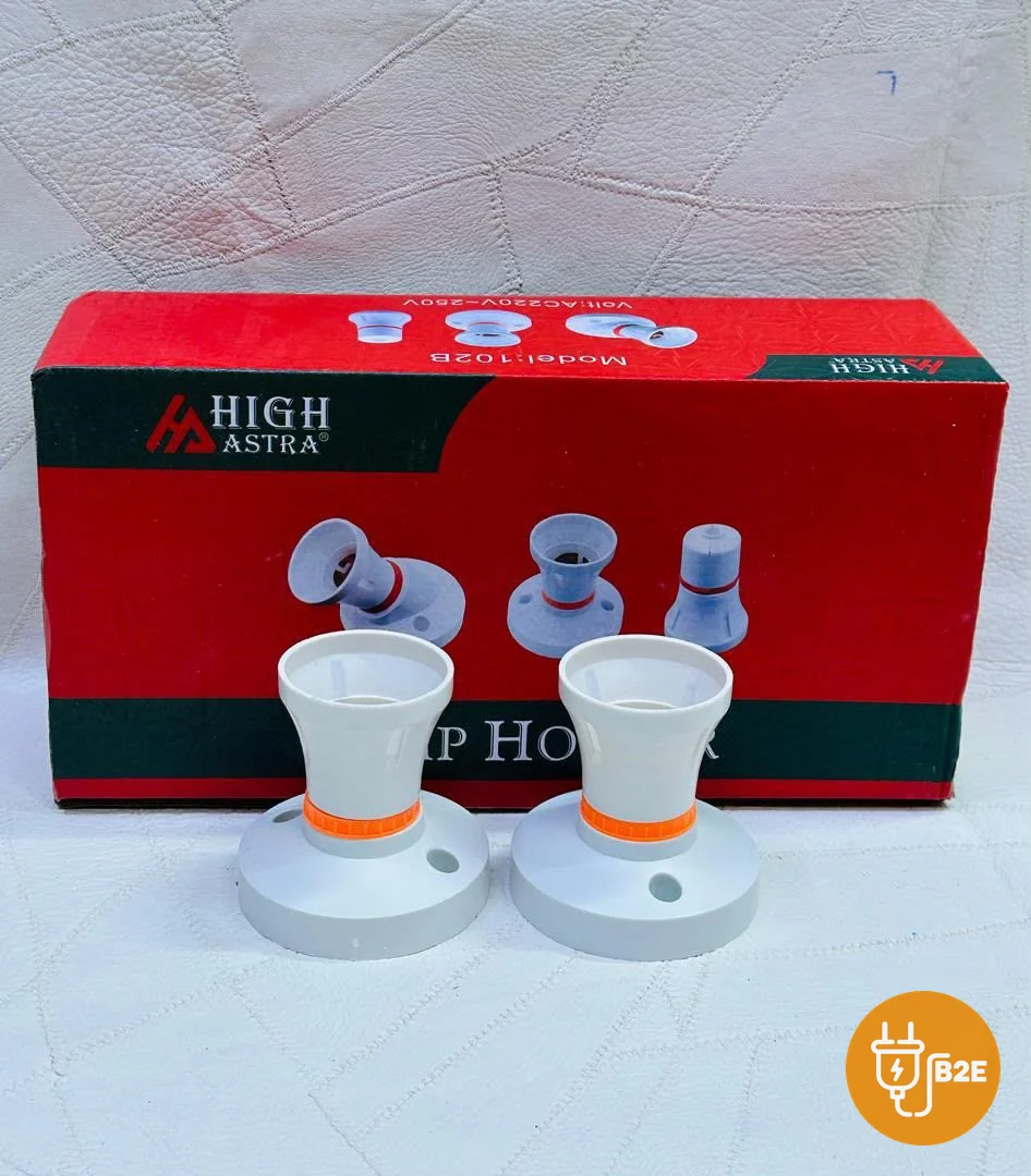 High Astra Straight Lamp Holder — Big (102B)