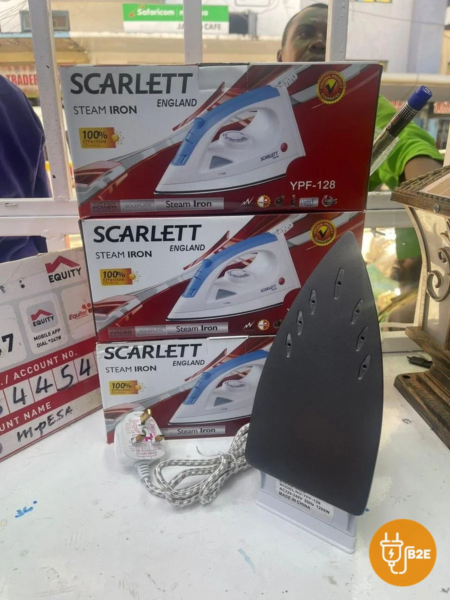 Scarlett Steam Iron YPF-128