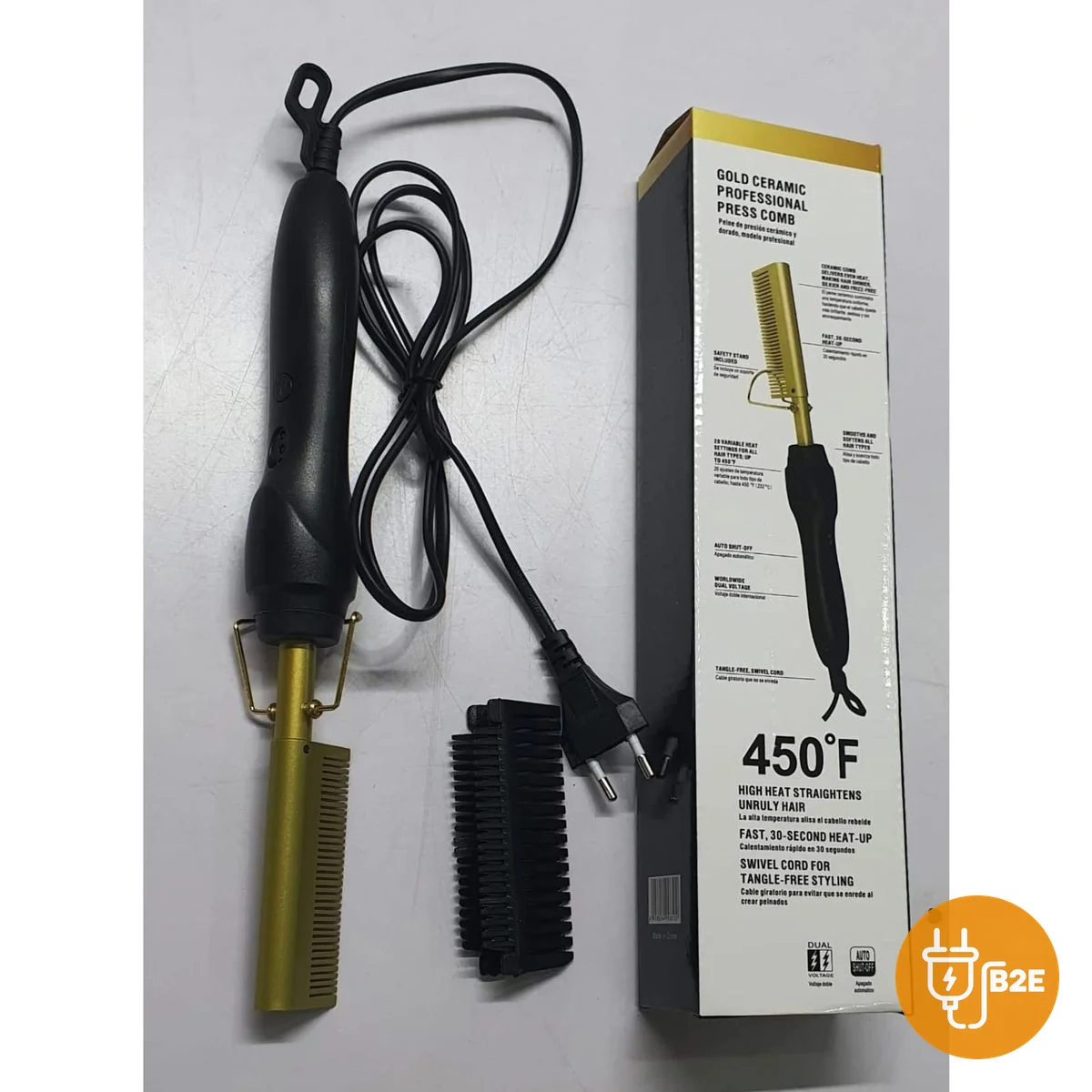 Electric Hot Comb 450°F