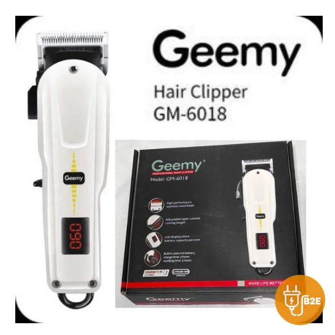 Geemy Professional Hair Clipper (GM-6018)