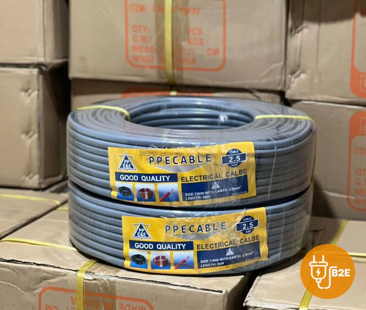 PPE Twin & Earth Cable 2.5mm²