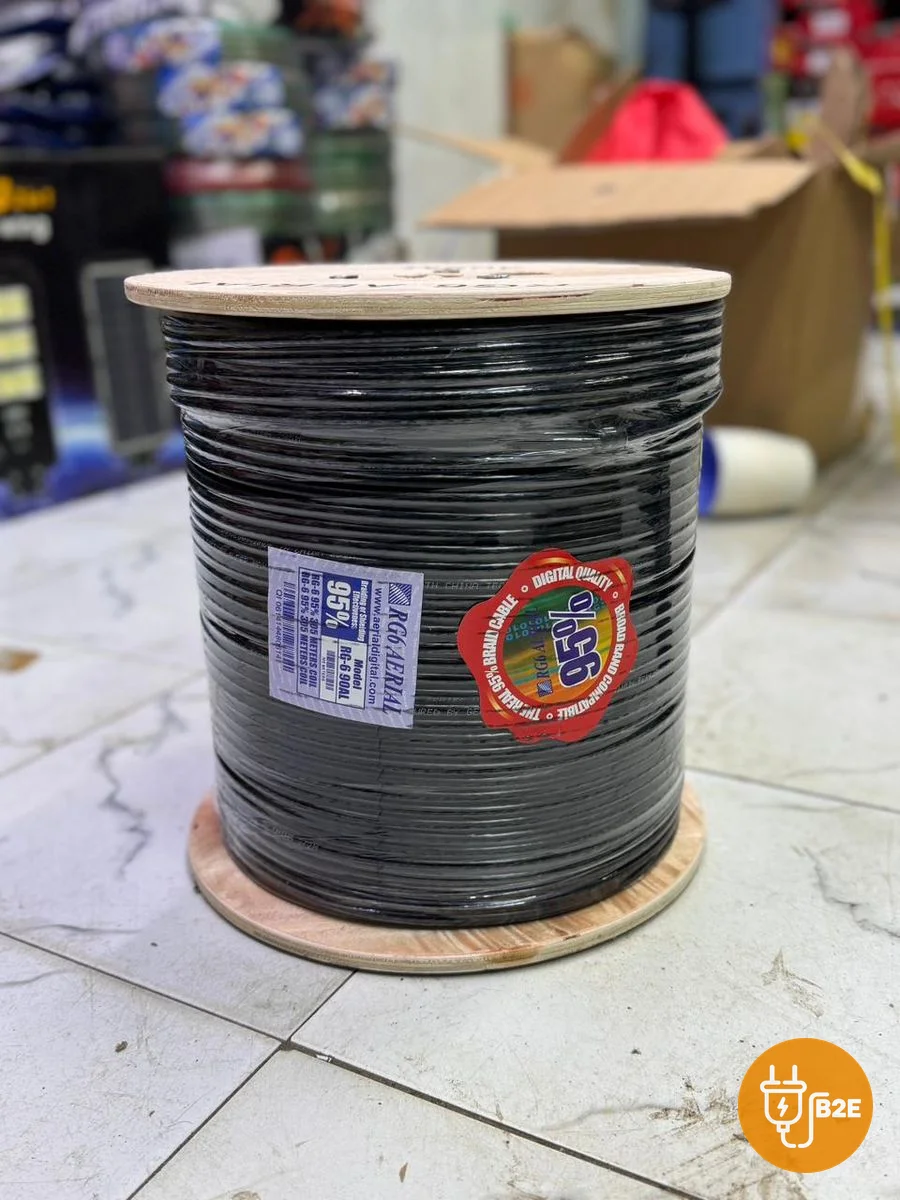 Astel RG6 Coaxial Cable — 305m Drum