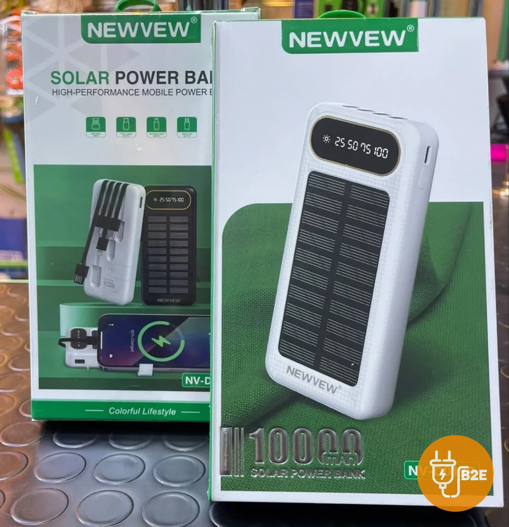 NEWVEW 10,000mAh Solar Power Bank (NV-D0138)