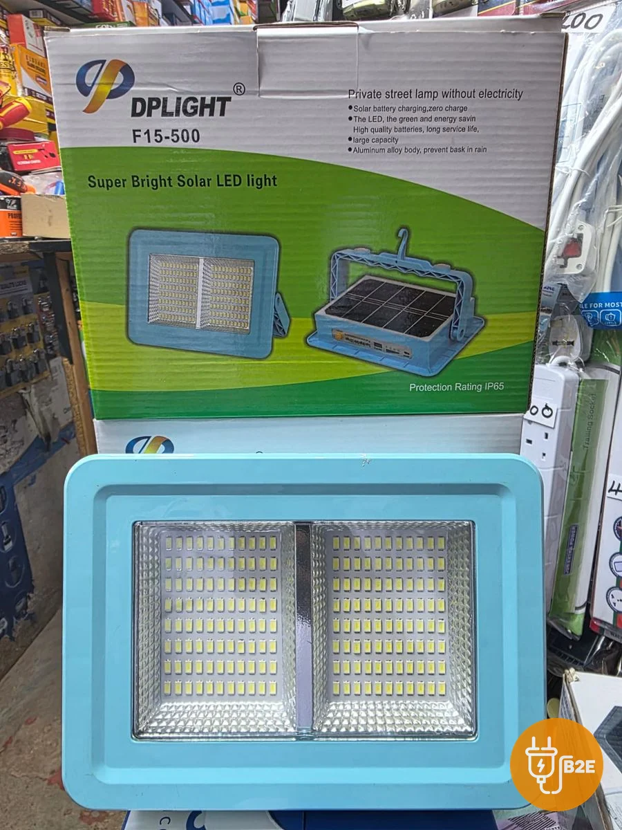DP Light Solar Rechargeable LED Lamp (F15-500)