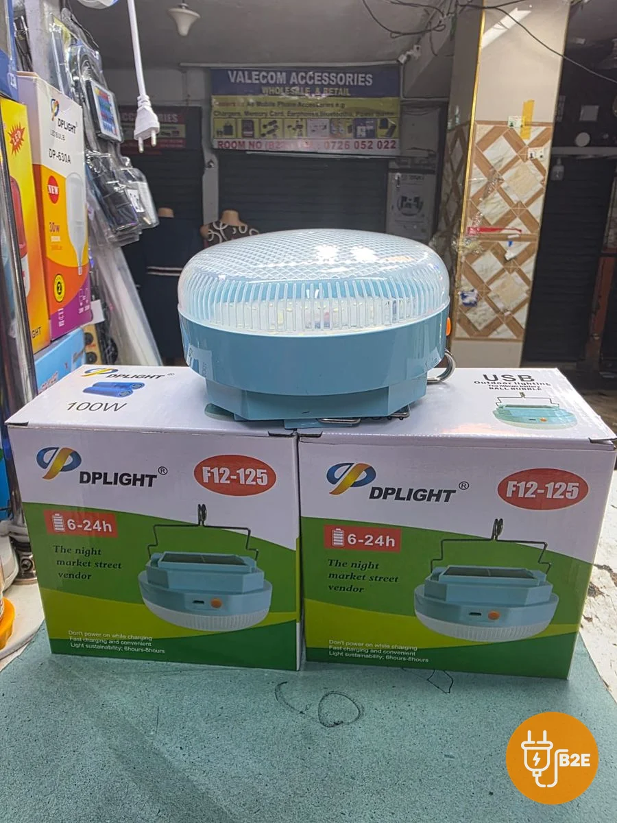 DP Light Solar Rechargeable Bulb 150W
