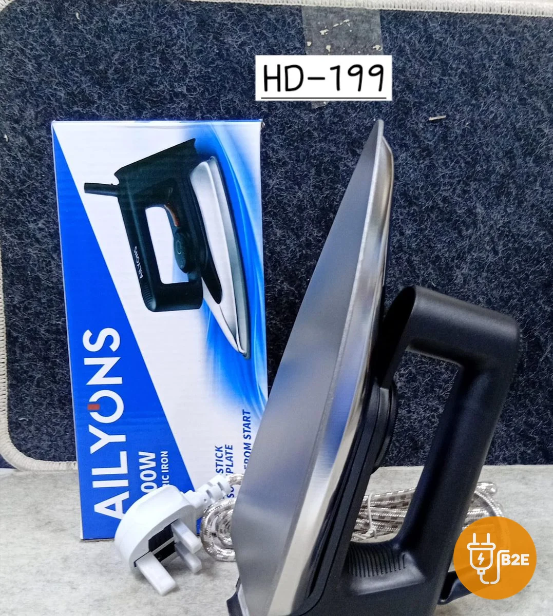 AILYONS Stainless Dry Iron Box (HD-199)