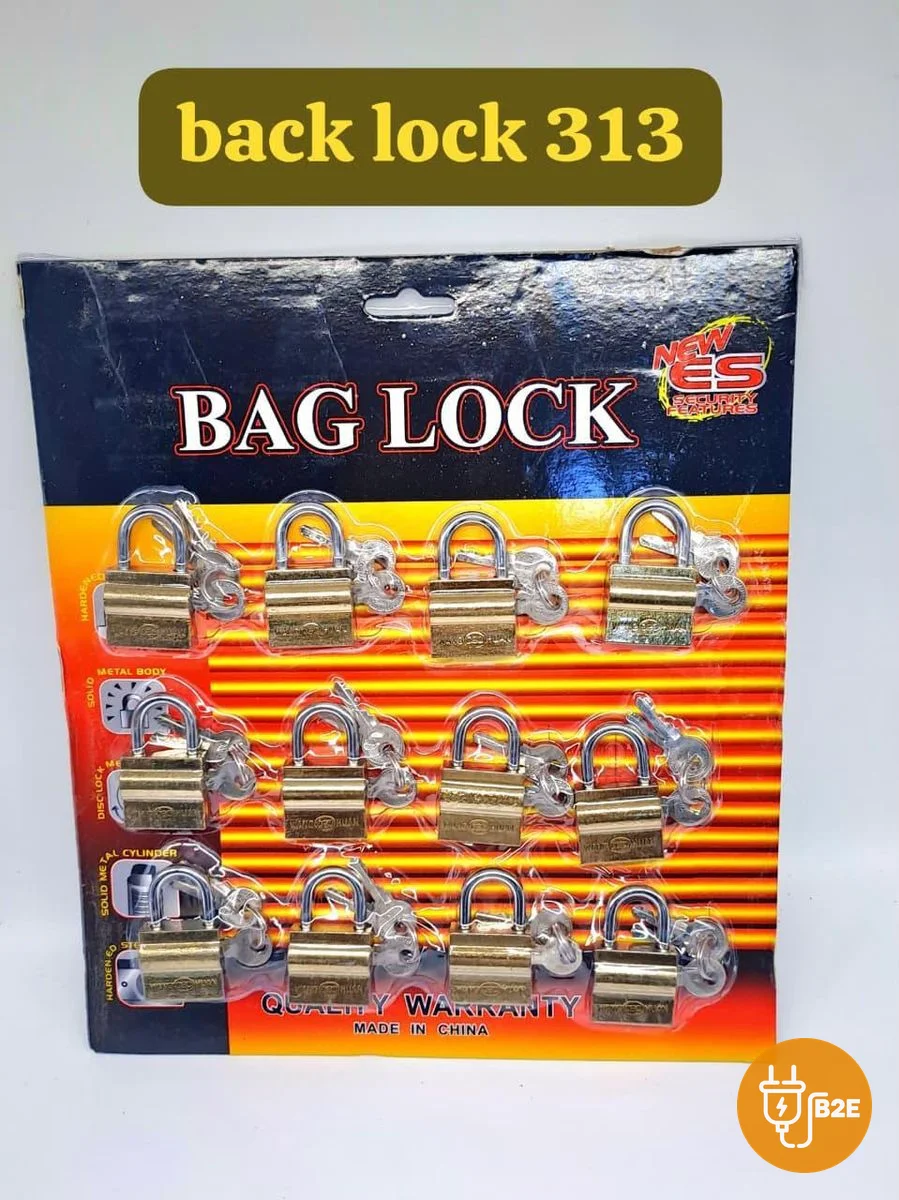 Bag Locks 313 — Card of 12